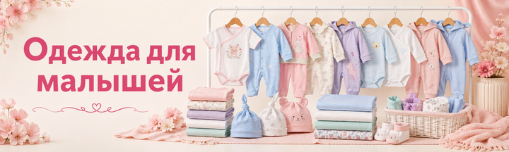 Banner from design Одяг немовлят